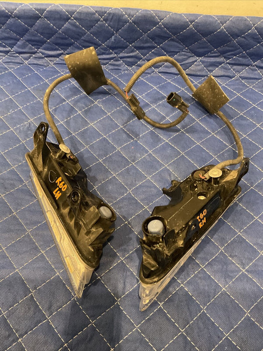 2017 INFINITI Q50 RED SPORT FOG LIGHT & TURN SIGNAL LIGHT & BEZAL COVER 6PC SET