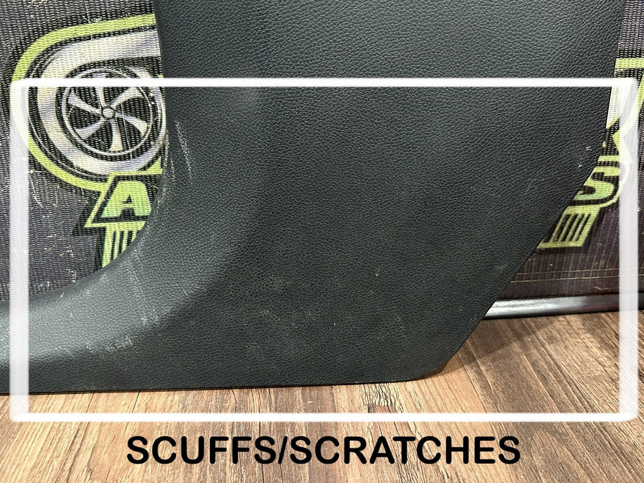 2015 MERCEDES BENZ C63S AMG EDITION 1 FRONT LEFT DOOR SILL SCUFF TRIM OEM SCUFFS
