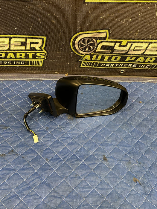 2013 NISSAN 370Z PASSENGER RIGHT MIRROR BLUE OEM