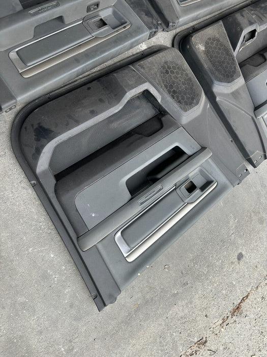 2017 RAM 2500 3500 SLT BIG HORN DOOR PANEL SET FRONT REAR OEM GENUINE