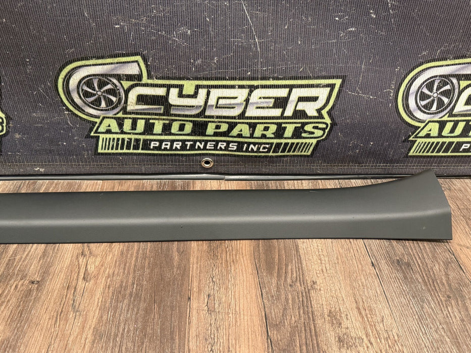 2021 AUDI R8 PASSENGER RIGHT LOWER A PILLAR TRIM PANEL OEM *WEAR #7*