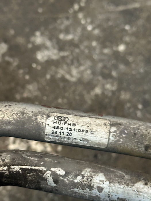 2017-2018 AUDI R8 PLUS COUPE COOLANT PIPES LINES 4S0 121 085 E 4S0121085E