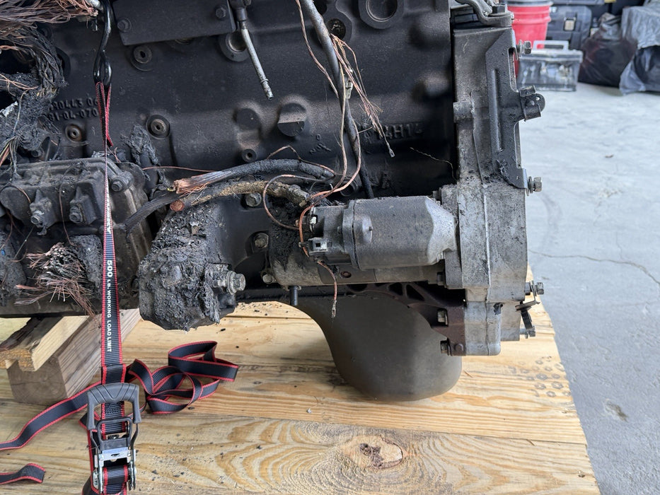 2015 RAM 2500 CUMMINS DIESEL 6.7L ENGINE *BURN DAMAGE* 2014 2016 2017 2018