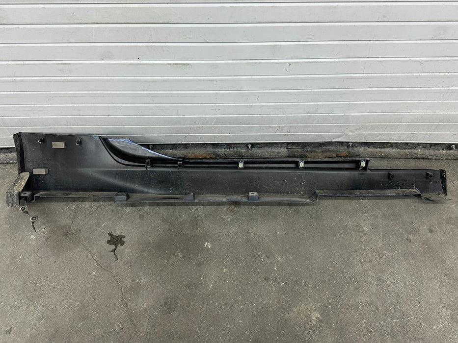 2013 NISSAN 370Z SPORT CONVERTIBLE LEFT SIDE SKIRT MIDNIGHT BLUE OEM *WEAR 3-5*