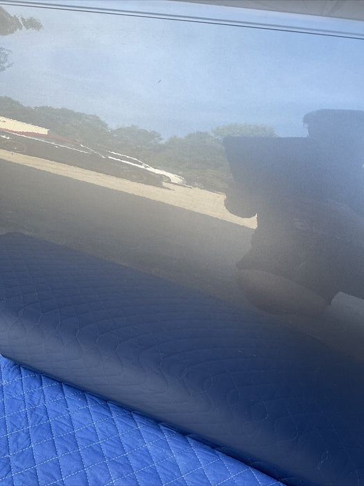 2014-2017 INFINITI Q50 RED SPORT REAR DRIVER LEFT DOOR GREY METALLIC (KAD) OEM