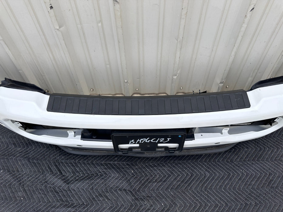 2023 2024 2025 FORD F250 F350 PLATINUM FRONT BUMPER ASSEMBLY STAR WHITE OEM