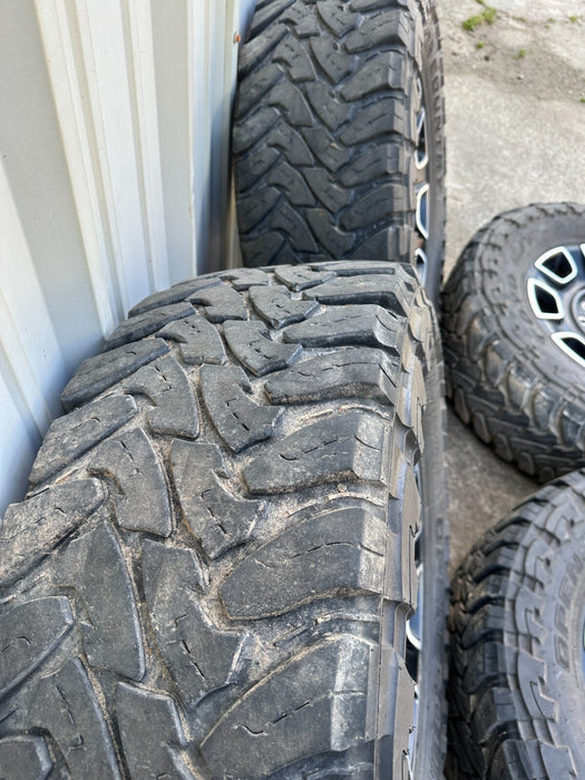 2024 FORD F250 F350 PLATINUM FACTORY WHEELS RIMS SET 20X8 20" PC3C 1007 HA OEM