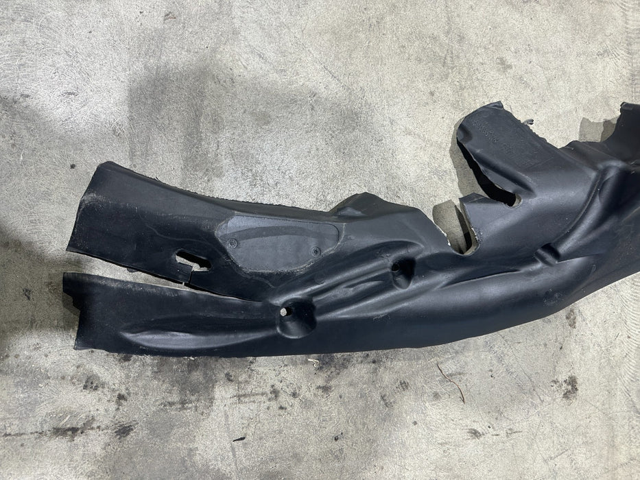 2014 PORSCHE 911 TURBO S REAR LEFT WHEELHOUSE SOUND ABSORBER OEM 99155665700