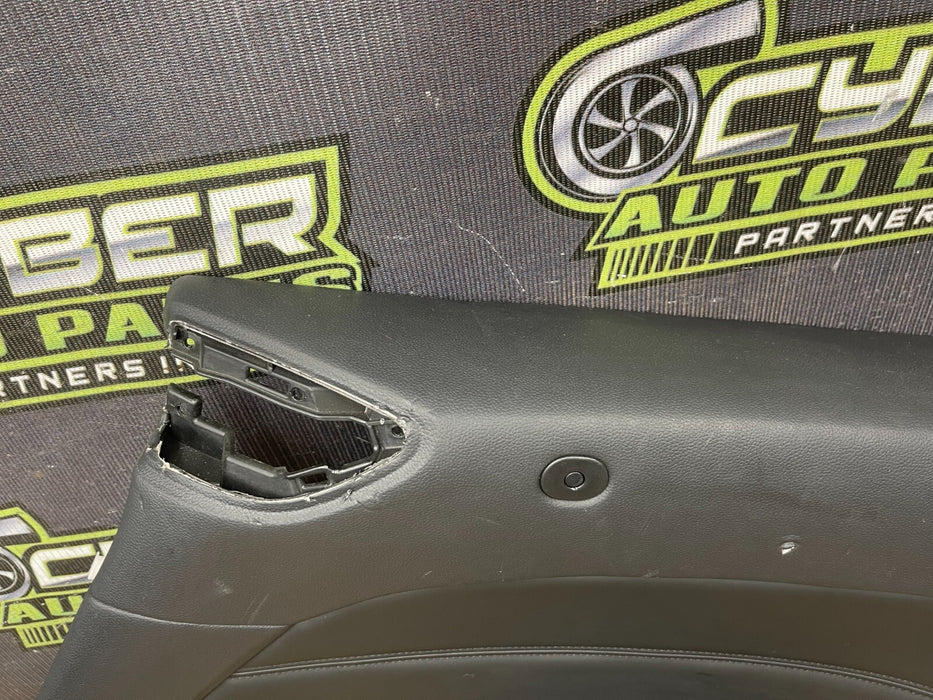 2013 INFINITI G37S CONVERTIABLE REAR  RIGHT SIDE QUARTER PANEL TRIMS OEM