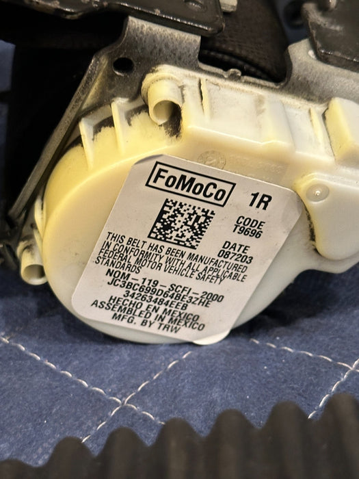 2017-2019 FORD F250 F350 F450 XLT FRONT RIGHT SEAT BELT SEATBELT OEM ~WEAR