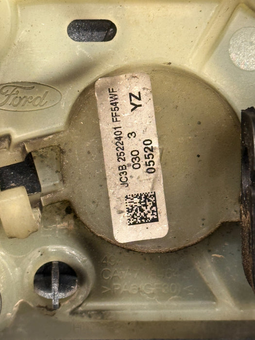 2017-2019 FORD F250 F350 FRONT LEFT DOOR HANDLE TRI COAT (UG) OEM *BURN DAMAGE*