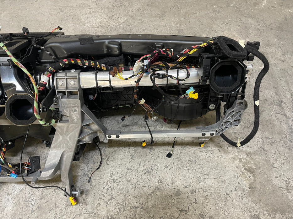 2017 MERCEDES-BENZ C63 AMG C205 COUPE DASHBOARD FRAME W/ WIRING HARNESSES OEM