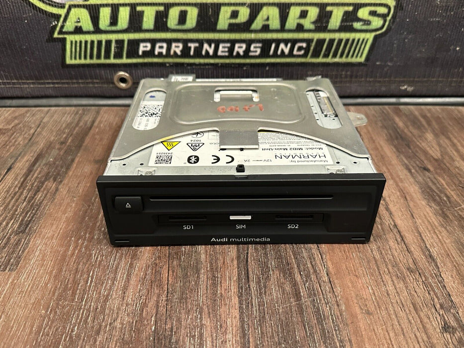 2017-18 AUDI R8 SPYDER MULTI MEDIA RADIO NAVIGATION UNIT W SIM CARD OEM