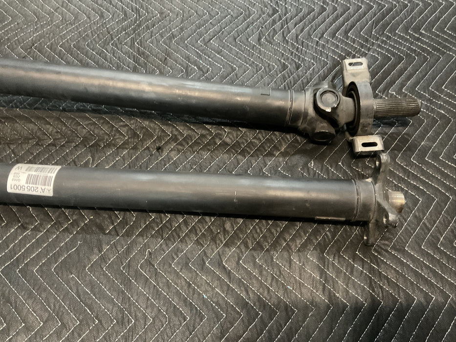 2017 MERCEDES C63 AMG RWD W205 DRIVESHAFT OEM