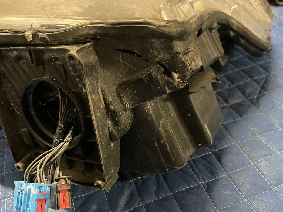 2020-2022 FORD F250 F350 F450 DRIVER LED HEADLIGHT W NO MODULE OEM *DAMAGED*