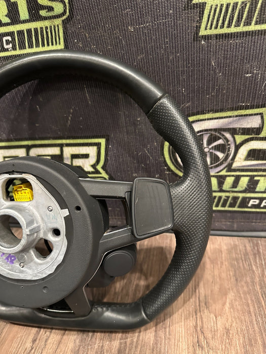 2017 AUDI R8 LEATHER STEERING WHEEL OEM *MINT*