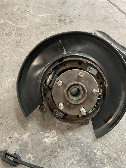 2018 TOYOTA 86 BRZ FRS REAR LEFT  KNUCKLE HUB ASSEMBLY E BRAKE LINE 28K MILES