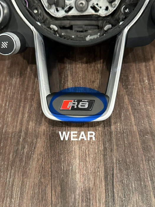 2021 AUDI R8 STEERING WHEEL CONTROL BUTTON BEZEL W PADDLE SHIFTERS OEM *READ*
