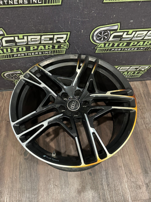 2021 AUDI R8 REAR WHEEL RIM OEM GENEUINE 20X11 4S0 601 025 AJ ~MINOR BURN WEAR~