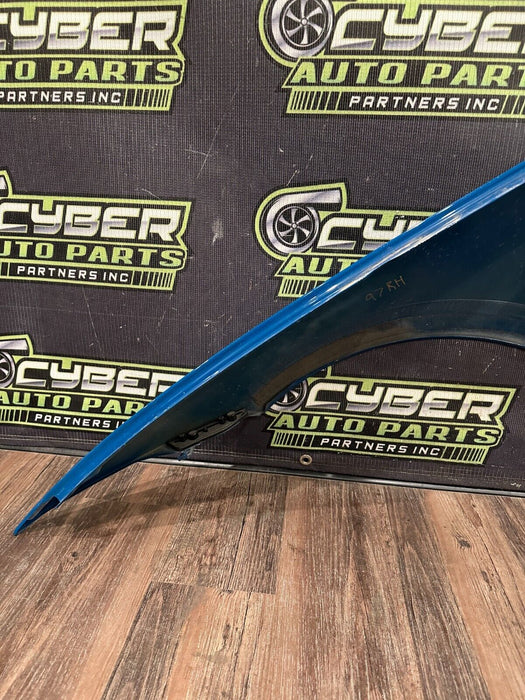 2020 BMW M4 F82 PASSENGER RIGHT FENDER LAGUNA SECA BLUE (448) OEM *PPF WEAR/READ
