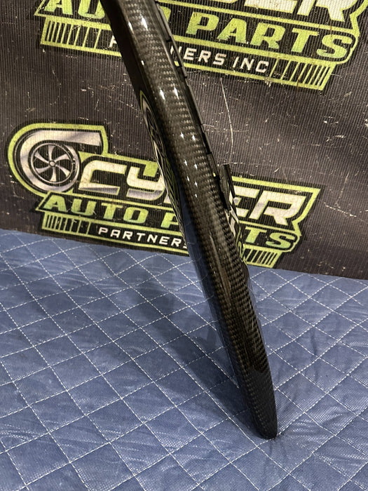 2014 AUDI R8 DASH DASHBOARD CARBON FIBER COVER FRAME 423 857 171 OEM