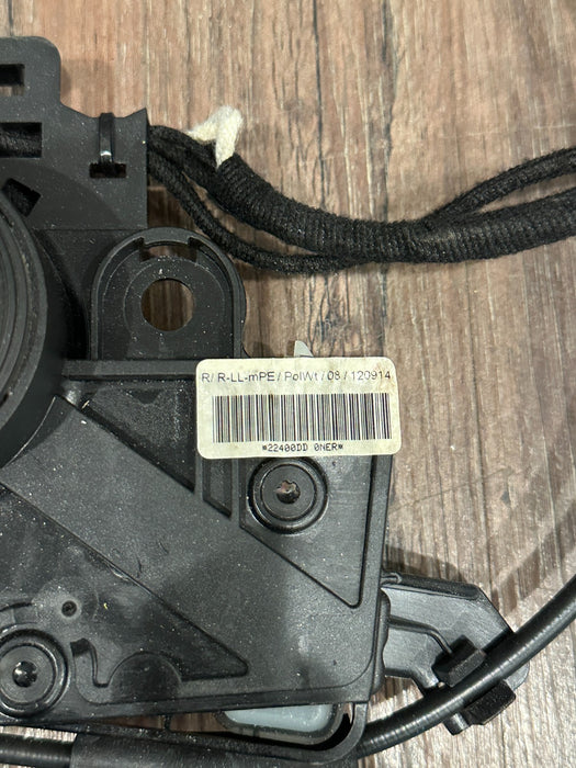 2015 JAGUAR F TYPE PASSENGER RIGHT DOOR LOCK LATCH ASSEMBLY W HANDLE OEM