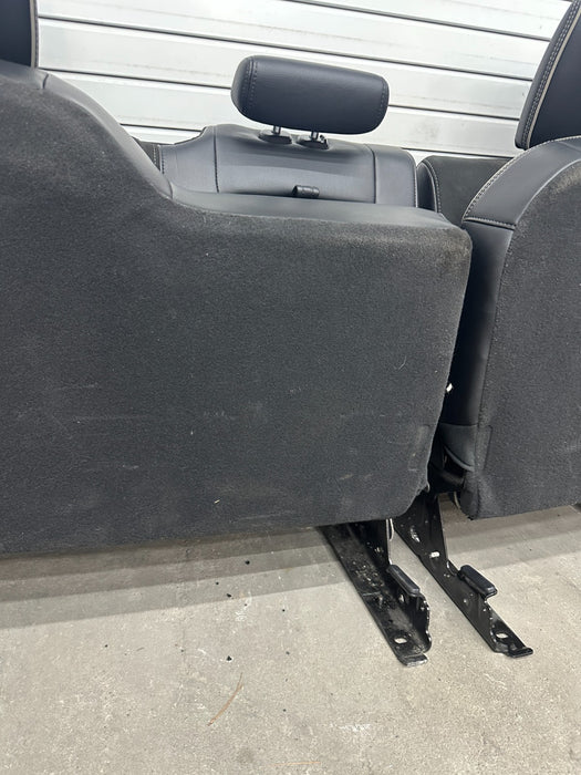 2024 DODGE RAM 3500 LARAMIE REAR LEATHER BLACK SEATS OEM *DENTS 4,5,9*