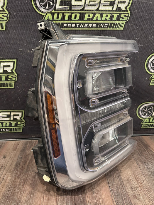 2023-24 FORD F250 F350 F450 DRIVER LEFT LED HEADLIGHT OEM *DAMAGES/READ*