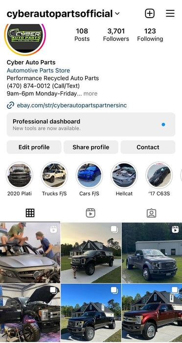 2017 2018 2019 FORD F250 F350 F450 LED HEADLIGHT PAIR LEFT RIGHT COMPLETE OEM