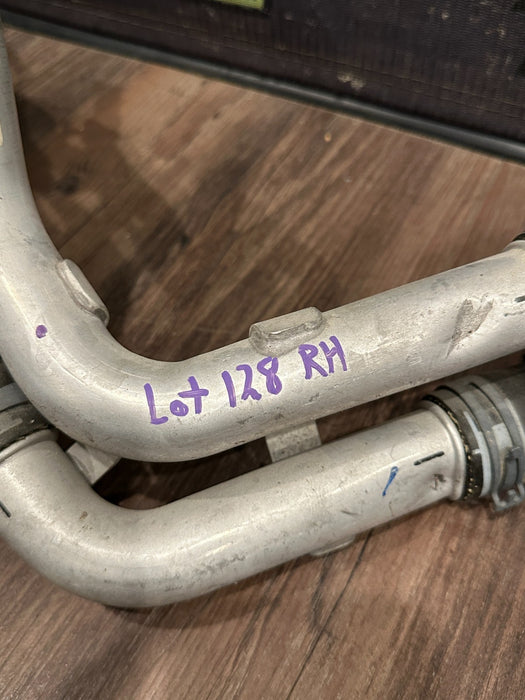2017 AUDI R8 FRONT RIGHT RADIATOR COOLANT HOSE PIPE ASSEMBLY OEM 4S0 121 064