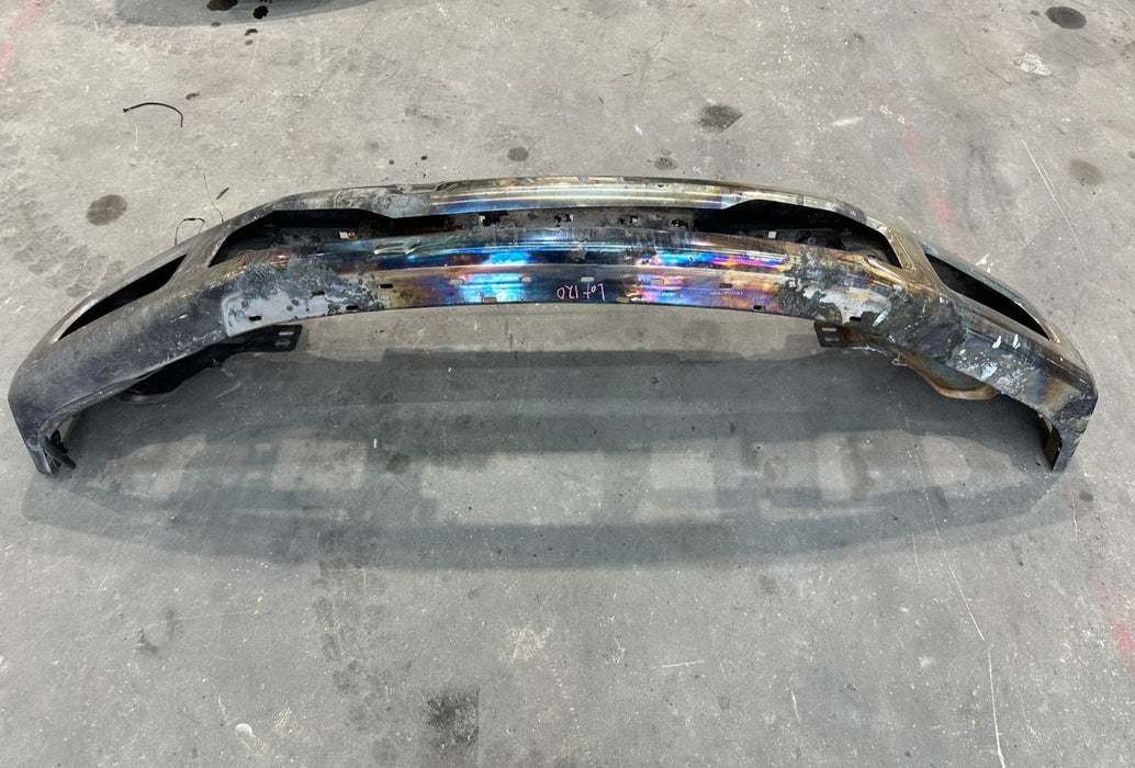 2018 FORD F250 F350 FRONT BUMPER CHROME OEM *DENTS/HEAT DAMAGE 2-7*