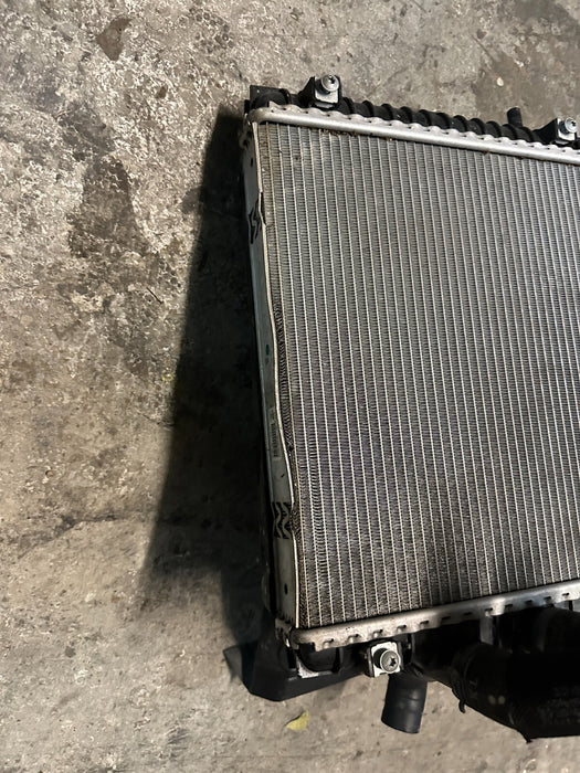 2017 AUDI R8 V10 FRONT LEFT RADIATOR A/C CONDENSER 4S0 816 411 4S0 121 252 B
