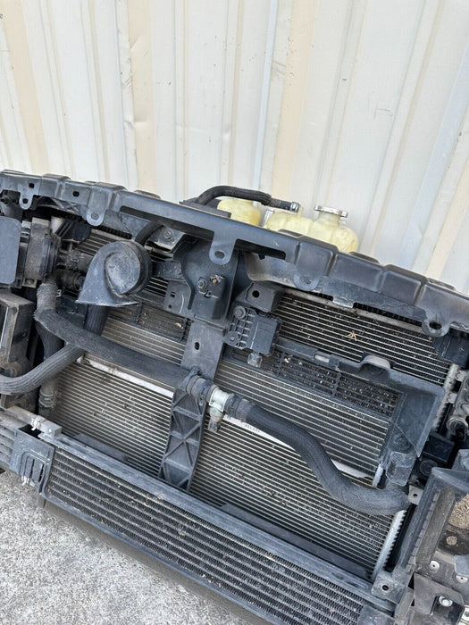 2017 INFINITI Q50 RED SPORT 400 3.0T RADIATOR SUPPORT COOLING ASSEMBLY CONDENSOR