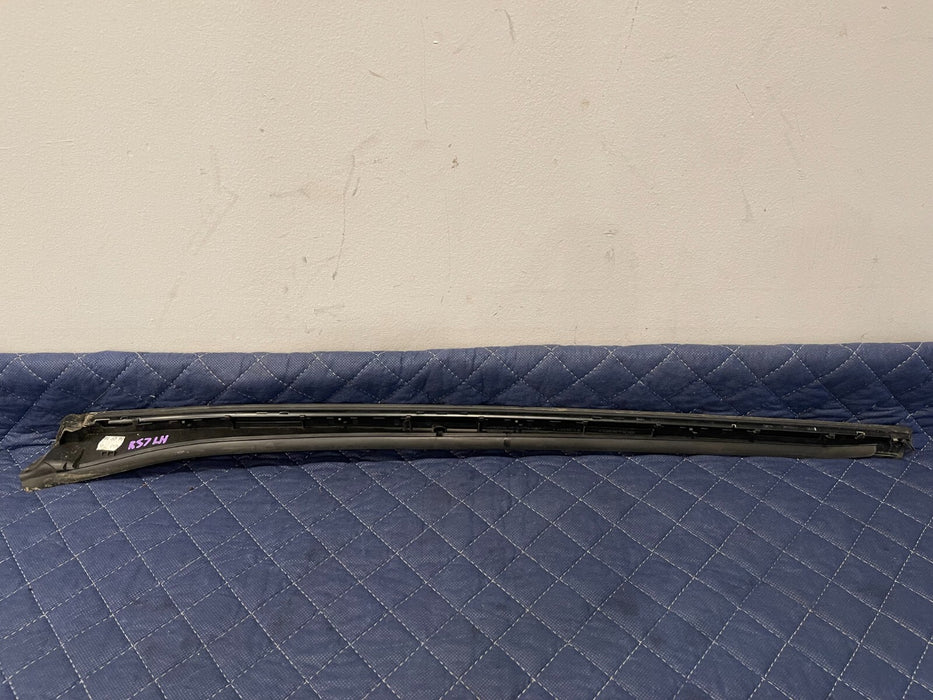 2017 MERCEDES-BENZ C63 AMG W205 DRIVER LEFT EXTERIOR DOOR WATER DEFLECTOR OEM