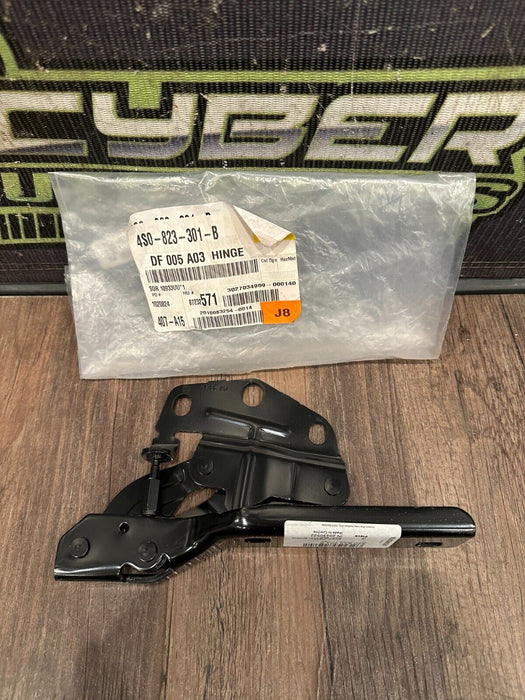 2017-2018 AUDI R8 FRONT DRIVER LEFT BLACK HOOD HINGE OEM GENUINE *BRAND NEW*