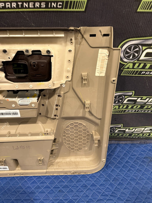 2015 DODGE RAM 2500 SLT FRONT RIGHT BROWN DOOR PANEL OEM *HEAT FLAWS 3-5*