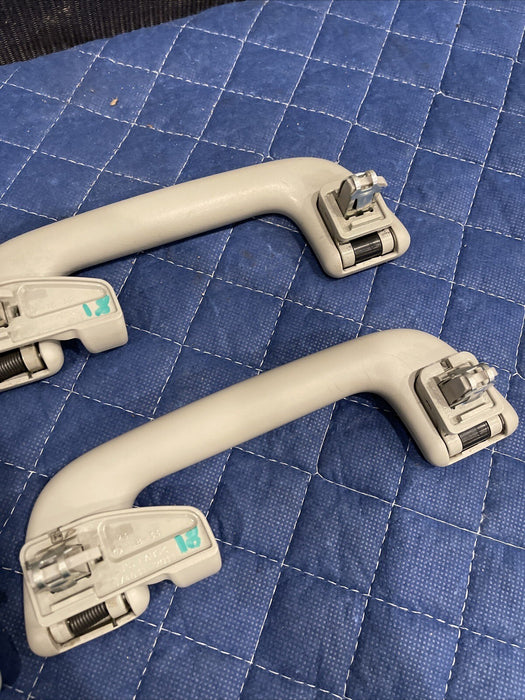 2014 TOYOTA PRIUS V FRONT REAR LEFT RIGHT ROOF GRAB HANDLE SET OEM