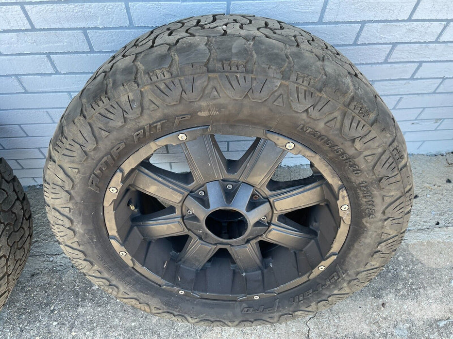 2017-2022 FORD F250 F350 MAYHEM AFTERMARKET WHEEL RIM TIRES (3)