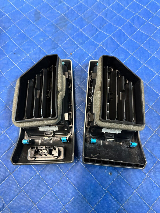 2017-2019 FORD F250 F350 F450 PLATINUM DASH AIR VENTS SET (4) OEM