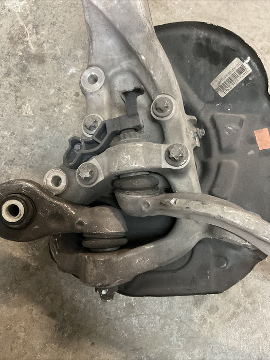 2014 W222 MERCEDES S550 FRONT LEFT DRIVER SPINDLE KNUCKLE WHEEL HUB OEM