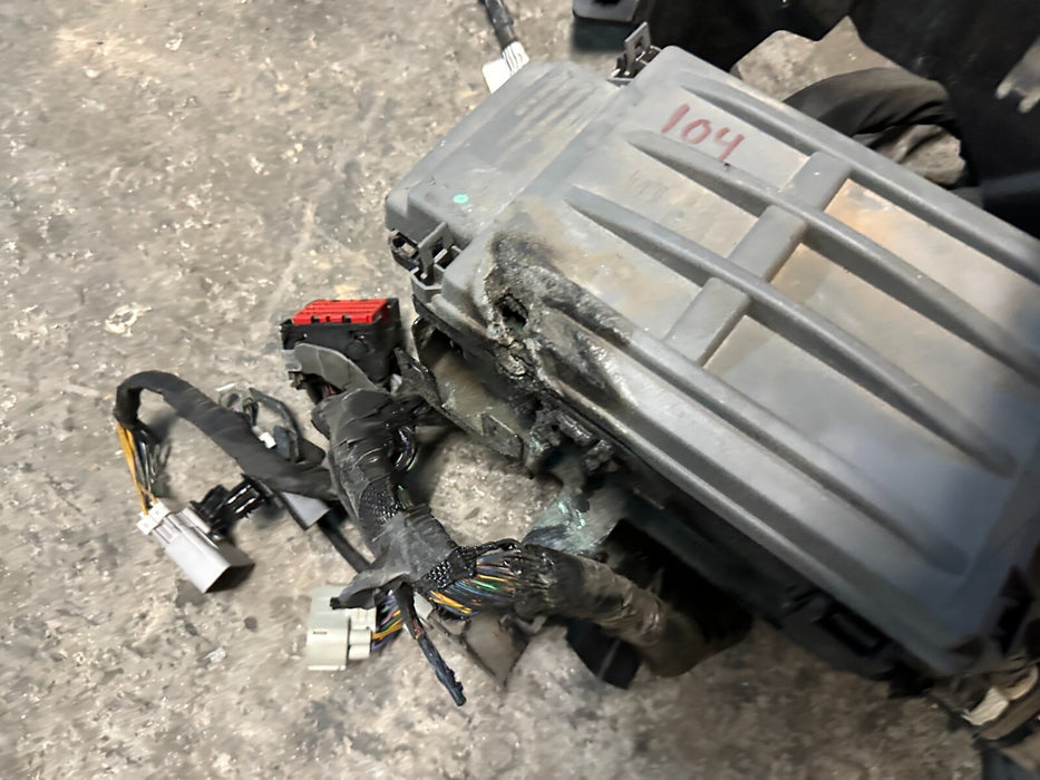 2024 FORD F350 LARIAT DIESEL ENGINE BAY WIRING HARNESS RC3T 12A581 ABA OEM