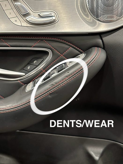 2015 MERCEDES C63S AMG EDITION 1 SEDAN W205 FRONT LEFT DOOR PANEL OEM *WEAR 6-12