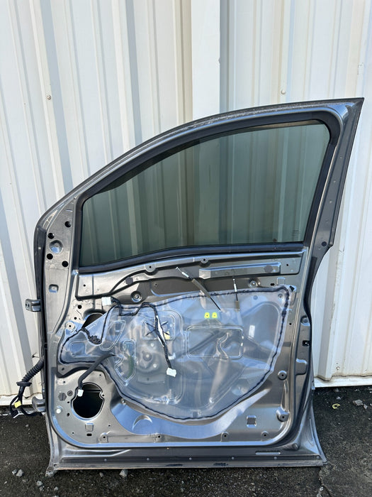 2016 Nissan Titan XD Crew Cab FRONT RIGHT DOOR SHELL GUN METALLIC (KAD) OEM