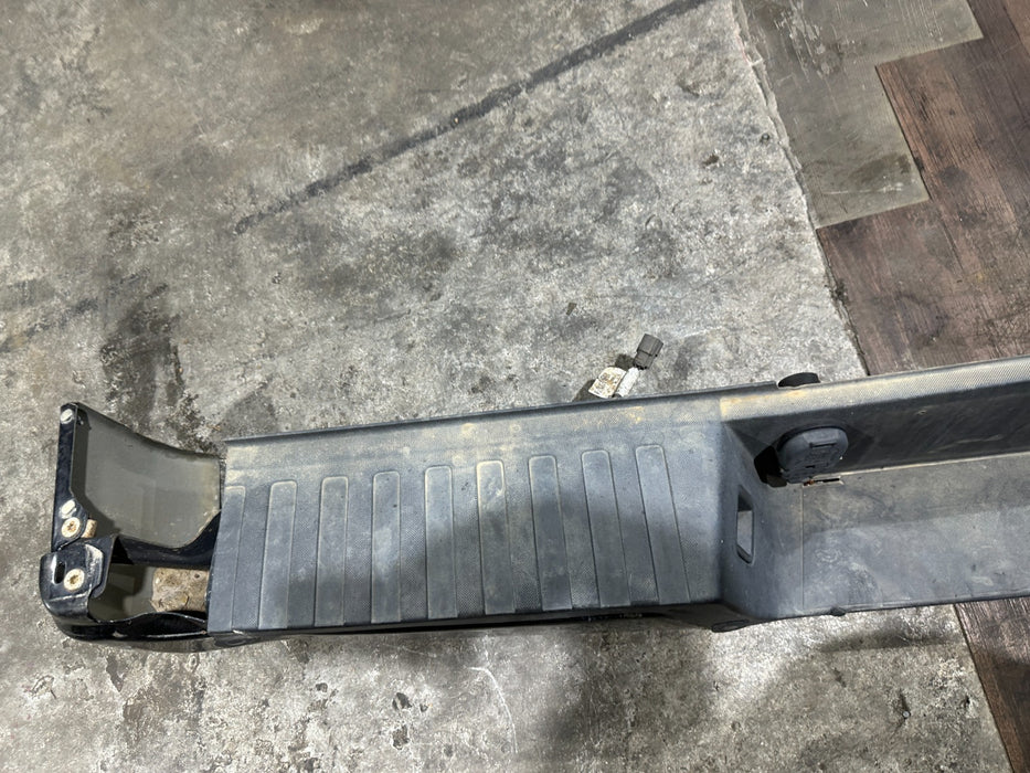 2018 FORD F350 REAR BUMPER W/ PARKING SENSORS OEM ~MINOR DENT/SCRATCHES~