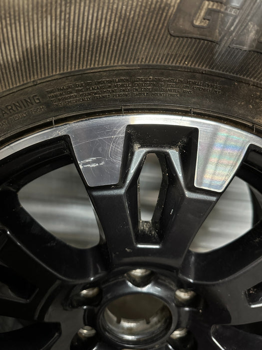 2018 NISSAN TITAN XD PRO-4X SPARE WHEEL TIRE CENTER OEM ALLOY