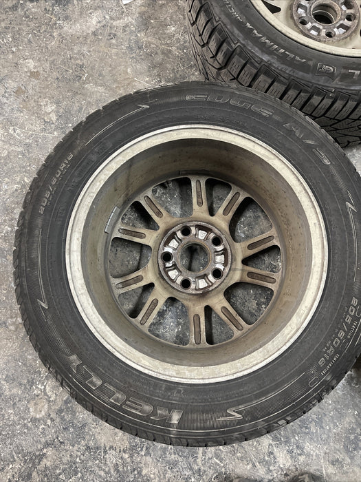 2014 TOYOTA PRIUS V WHEELS RIMS SET OEM ~CURBRASH~P205/60R16