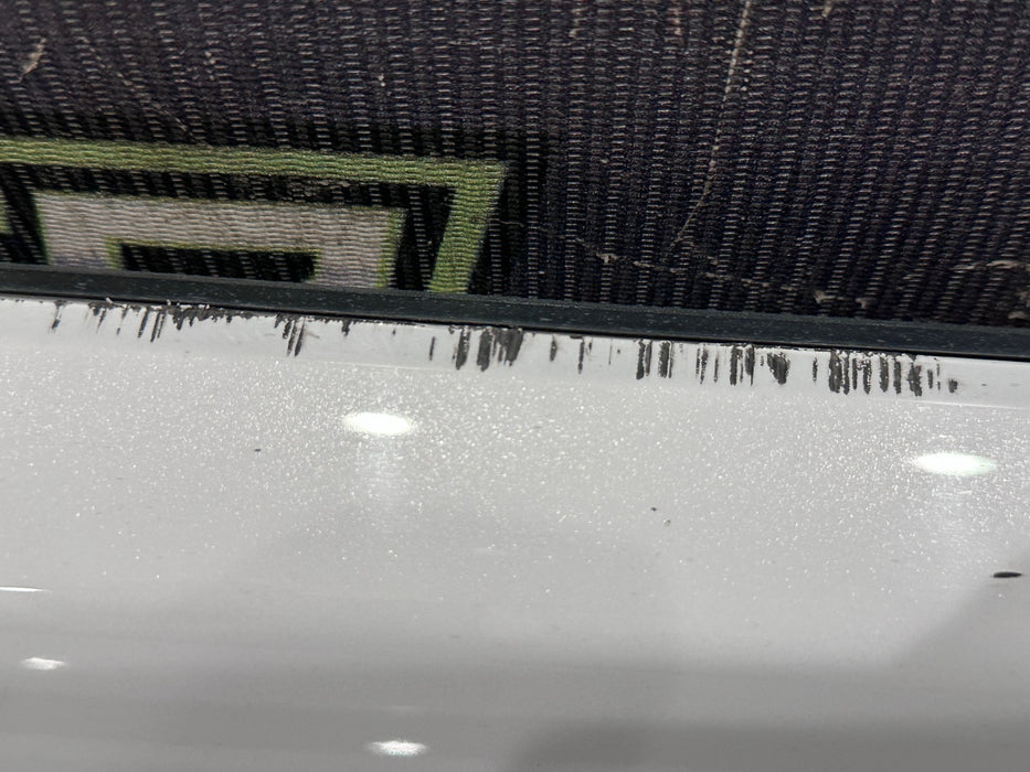 2020 2024 AUDI RS Q8 FRONT REAR LOWER DOOR MOLDING W/ CARBON FIBER TRIM OEM