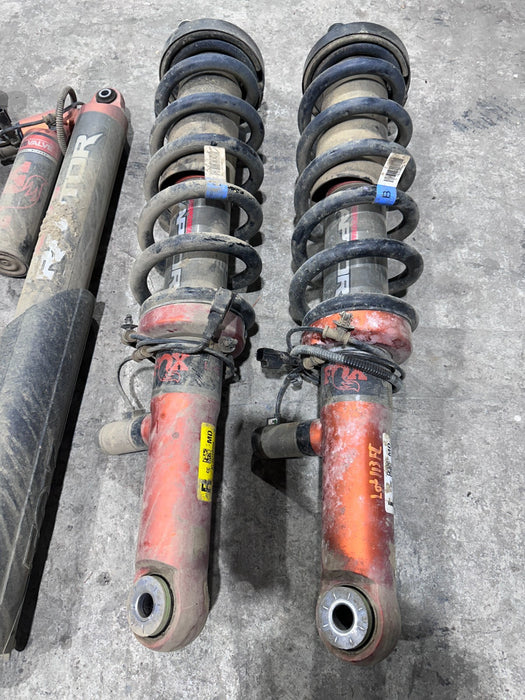 2019 FORD F150 RAPTOR FRONT REAR FOX SHOCK STRUT ABSORBER SET 40K