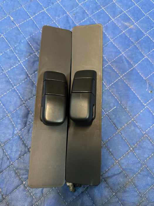 2019 FORD F250 F350 F450 PLATINUM B PILLAR SEATBELT ADJUSTER BRACKETS PAIR OEM