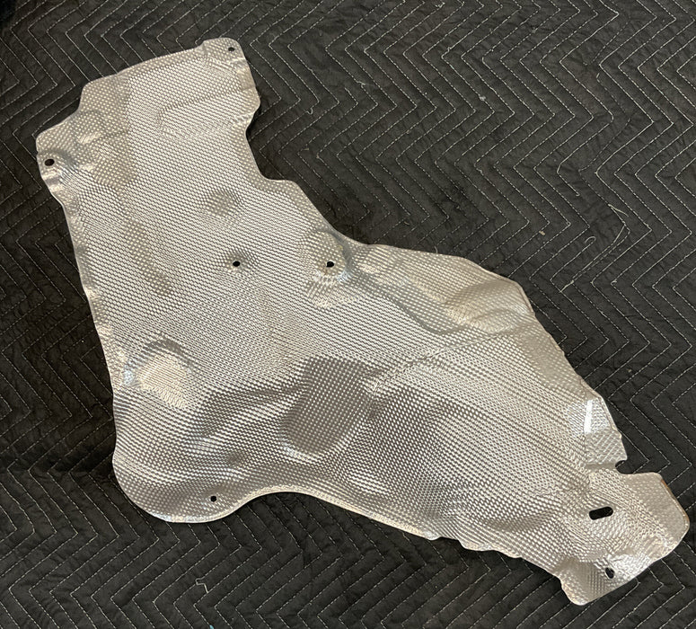 2018-2021 MERCEDES E63S AMG OEM RIGHT HEAT SHIELD A 205 682 00 71